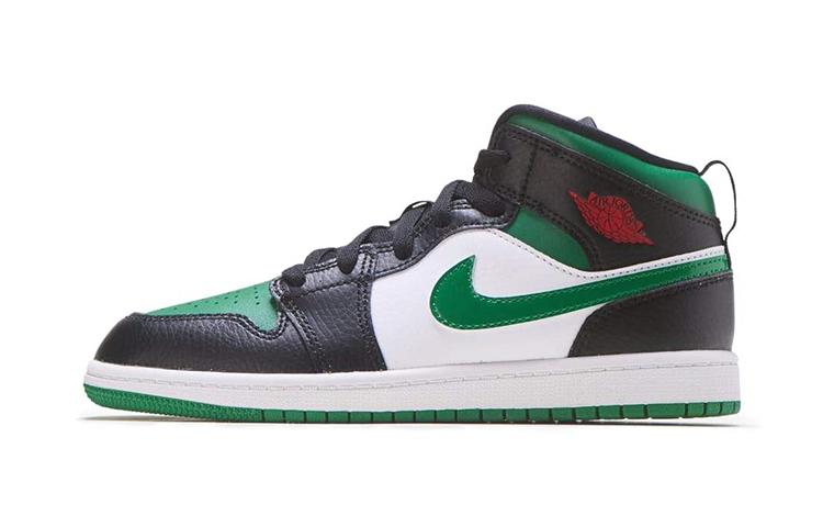 Jordan 1 Mid PS Черный Сосново-зеленый 640734-067 35