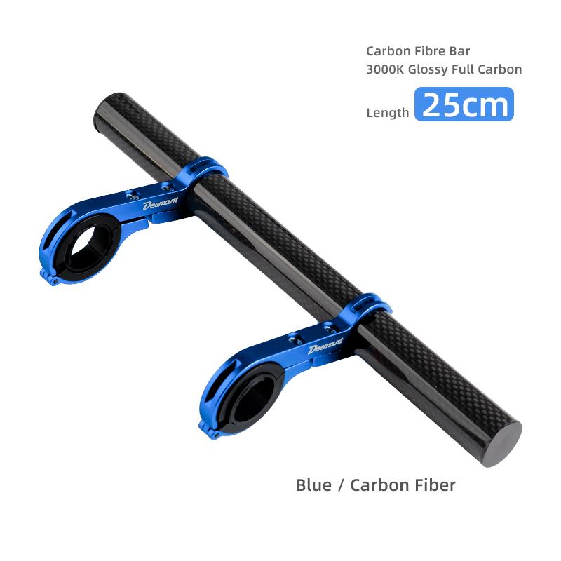 10/20/25/30cm Bicycle Handlebar Extended Bracket Bike Headlight Mount Bar Computer Holder Lamp Support Rack Alloy Fiber Stand