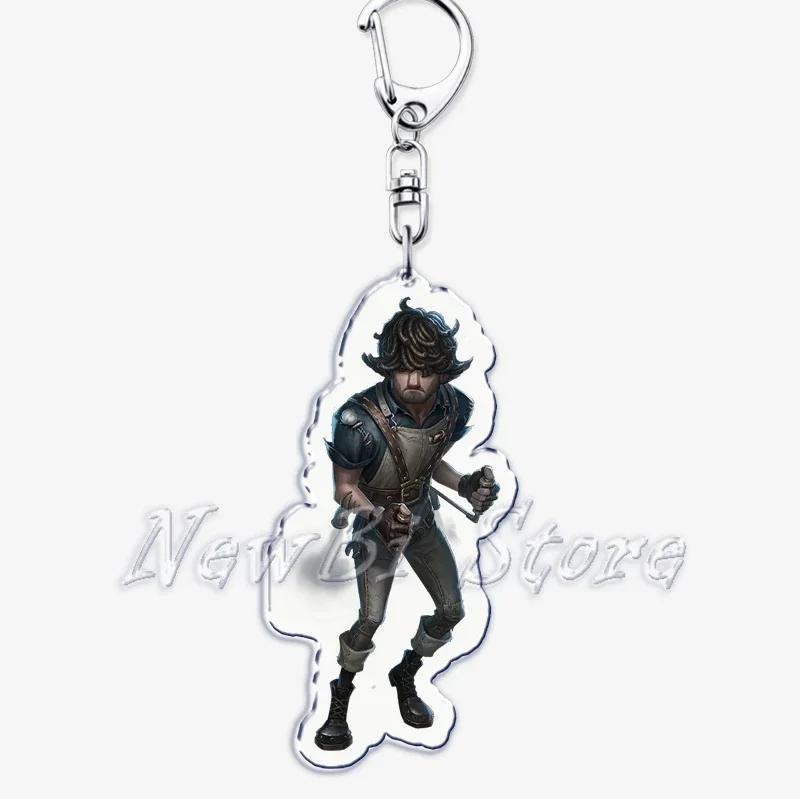 

Popular Game Identity V Keychains Ring for Accessories Bag Detective Reporter Survivors Hunters Pendant Key Chain Jewelry Gifts