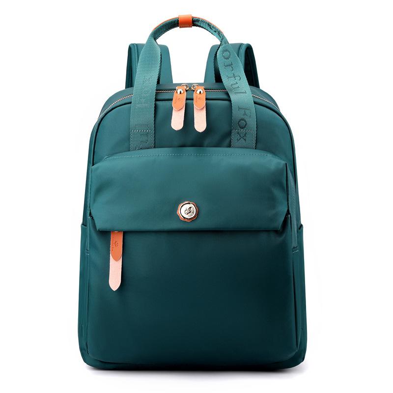 

Colorful Fox new backpack women s fashion trend Korean version backpack outdoor leisure portable travel bag