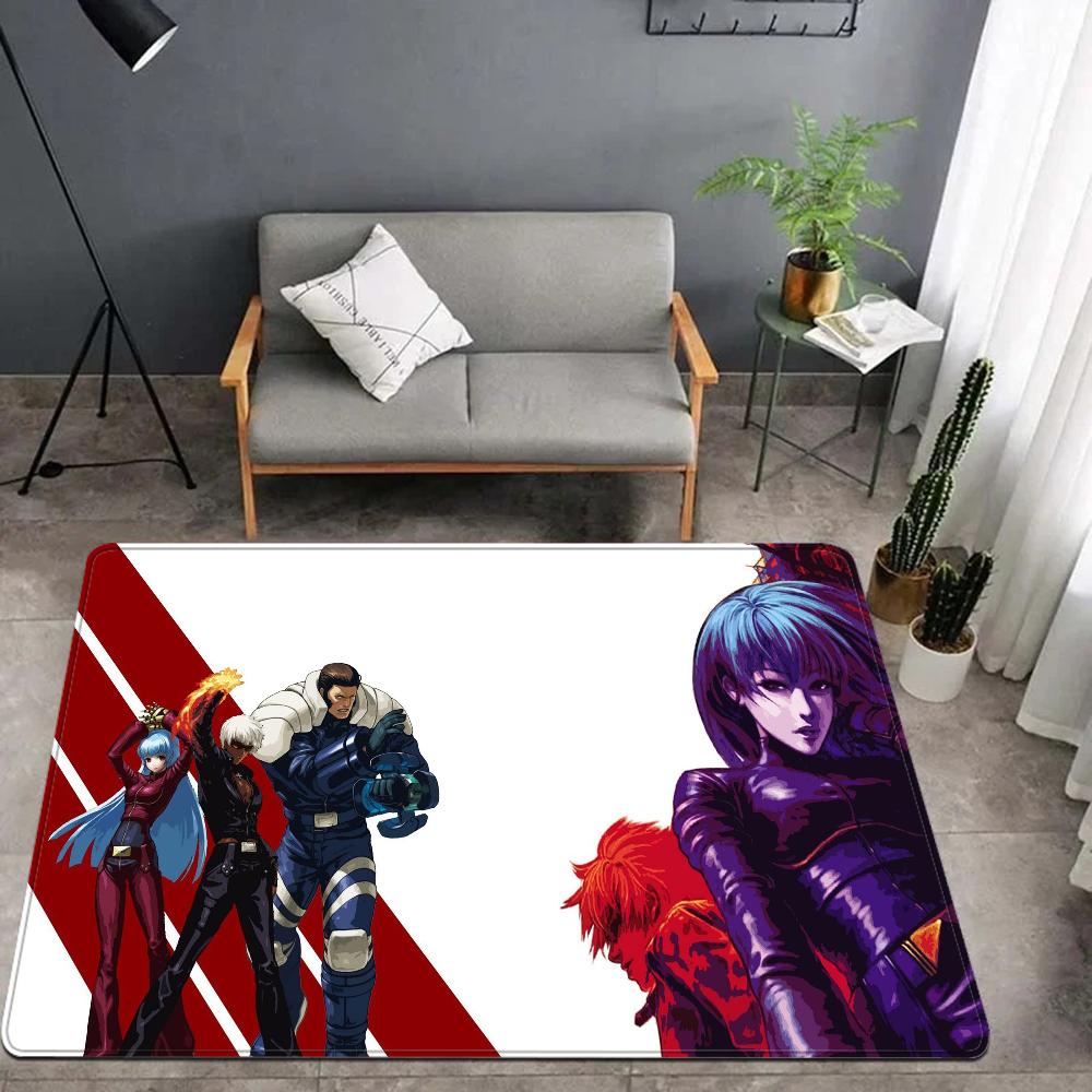 King of Fighters Floor Mat Bathroom Mat Kids Room Bedroom Decoration Balcony Anti-Slip Doormat Living Room Welcome Rug