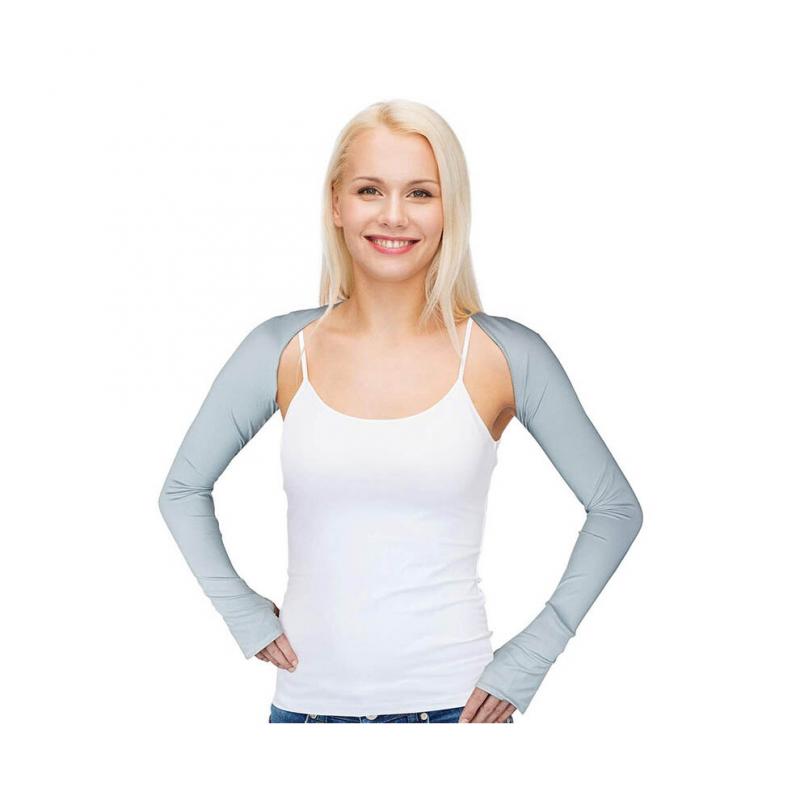 Pár chladivých návleků na paže pro dámy v létě, ochrana proti slunci, UV ochrana s otvorem pro prsty na golf, řízení auta, jízdu na koni, rybaření