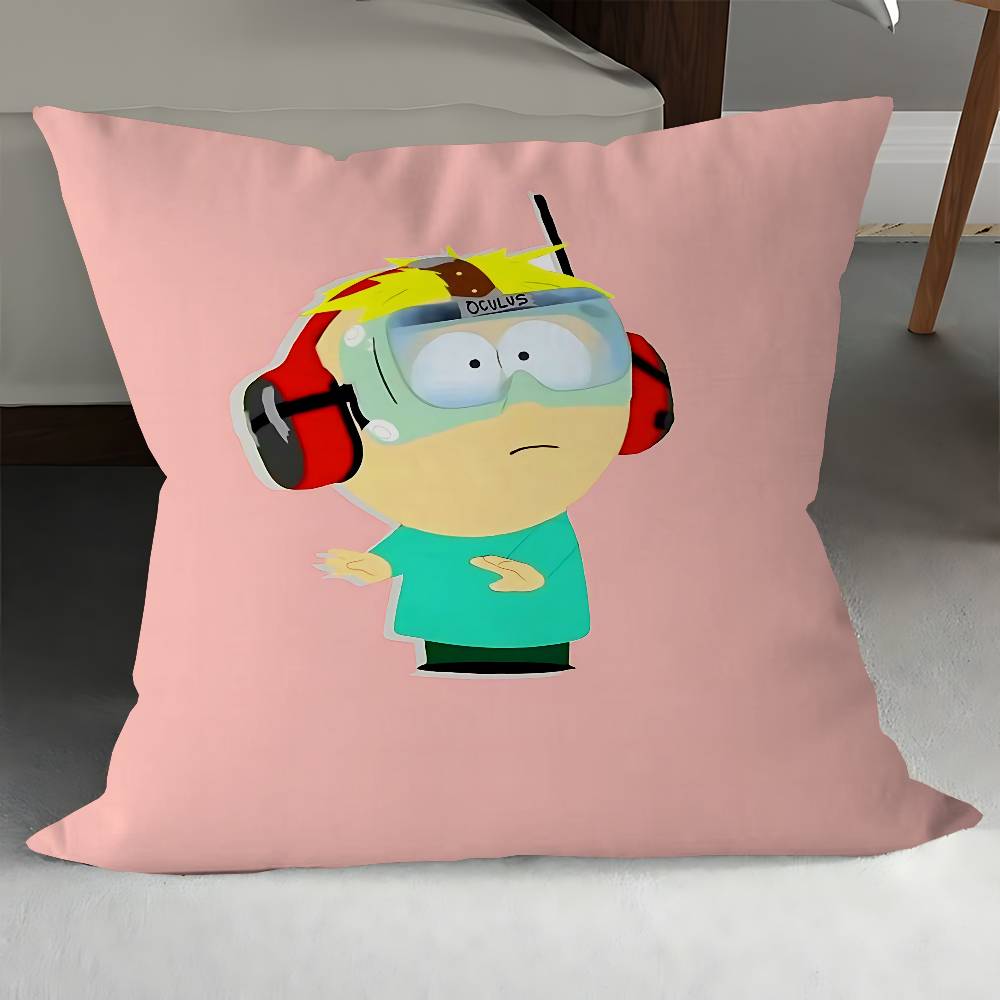 Anime South Park Butters Pillow Cover For Bedroom Room And Living Room Sofa Decorative Cushion Cover