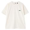 NANGA ECO HYBRID BOX LOGO EMBROIDERY REGULAR FIT T-Shirt (C2430-1M501Z) (JP, Alphabet, XL, White)