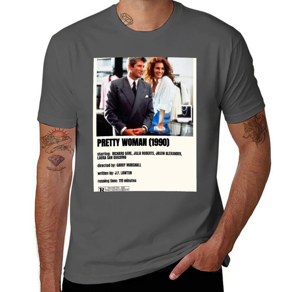 Pretty Unisex Tshirt All Match Print Short Sleeve Top