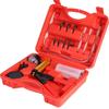 2 In 1 Brake Bleeder Kit Hand Held Vacuum Pump Test Set for Automotive with Protected Case, One-Man Brake Clutch Bleeding Tool
