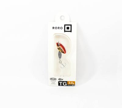 Jackall RGM Roro 3 Grams Spinner Sinking Lure Red Silver (1347)