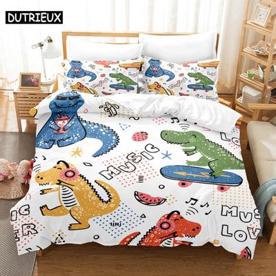 Set Biancheria da Letto per Bambini Set Copripiumino Set Biancheria da Letto Stampa Digitale 3D Biancheria da Letto Set Biancheria da Letto Matrimoniale Design alla Moda