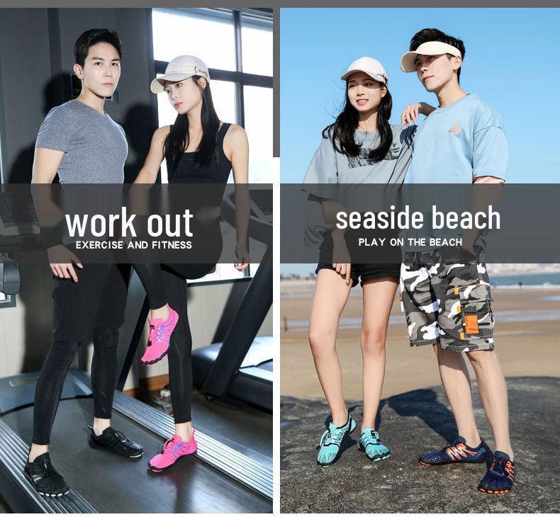 2023 Breathable Outdoor Five-Finger Beach & Hiking Shoes for Couples