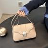 Retro Niche Design Shoulder Messenger Bag 2025 Spring New Versatile Ins High-end Commuter Small Square Bag Women