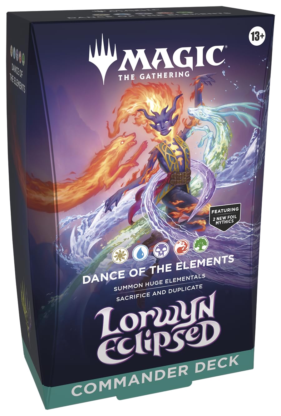 

The Gathering Lorwyn Twilight Commander Deck Elemental Dance MTG Trading Card Wizards of the Coast ECL D50750000 Magic (English Edition)