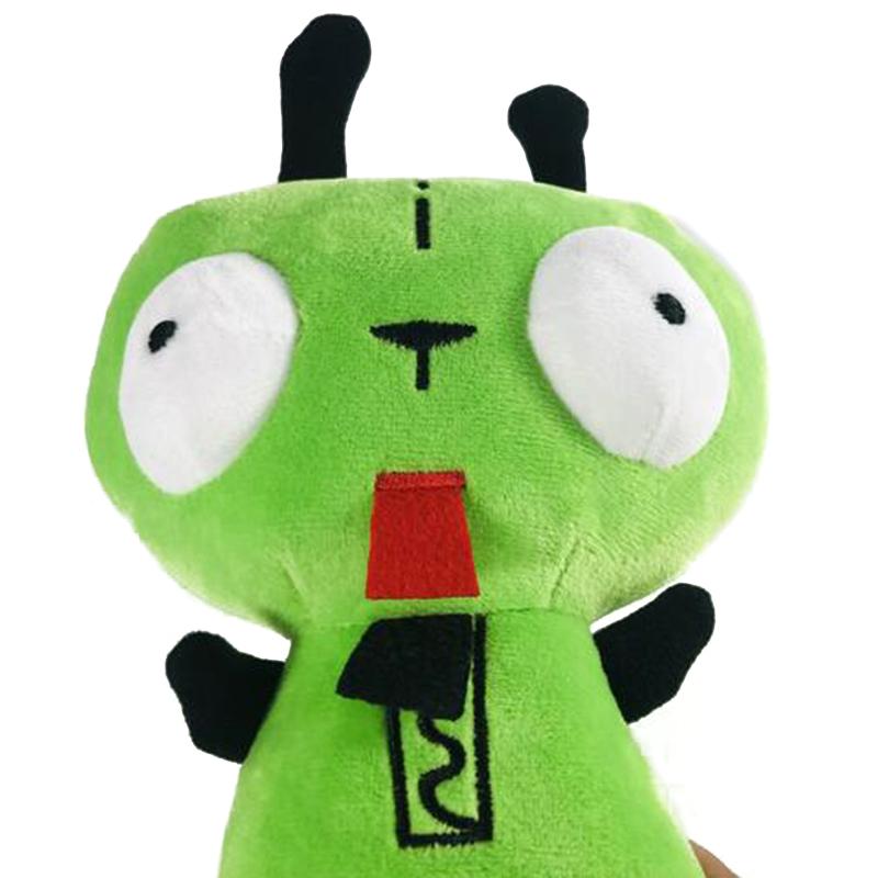 20cm Alien ET 3D Occhi Verdi Invasore Cane Peluche Figura Giocattolo Morbido Peluche Giocattolo da Collezione Regalo di Natale Giocattoli per Bambini