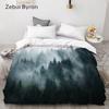 3D Duvet Cover Custom,Comforter/Quilt/Blanket Case Queen/King,Bedding 140x200/220x240/200x200 Quilt Cover Forest
