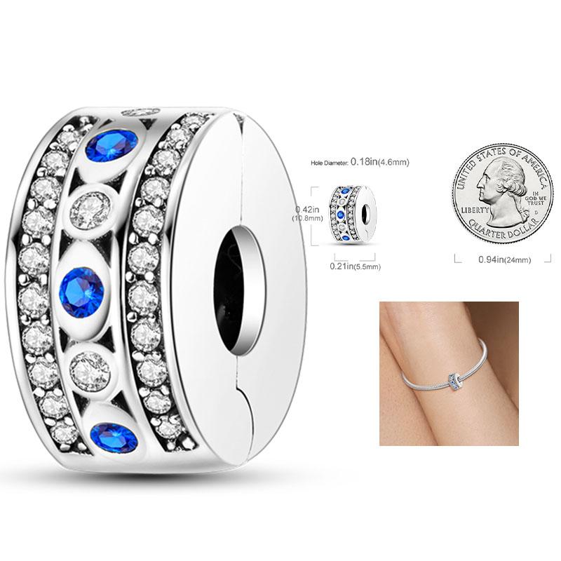 Copper Charms Penguin Unicorn Carousel Pendants Fit Original Pan Bracelet Beads Diy For Jewelry Making