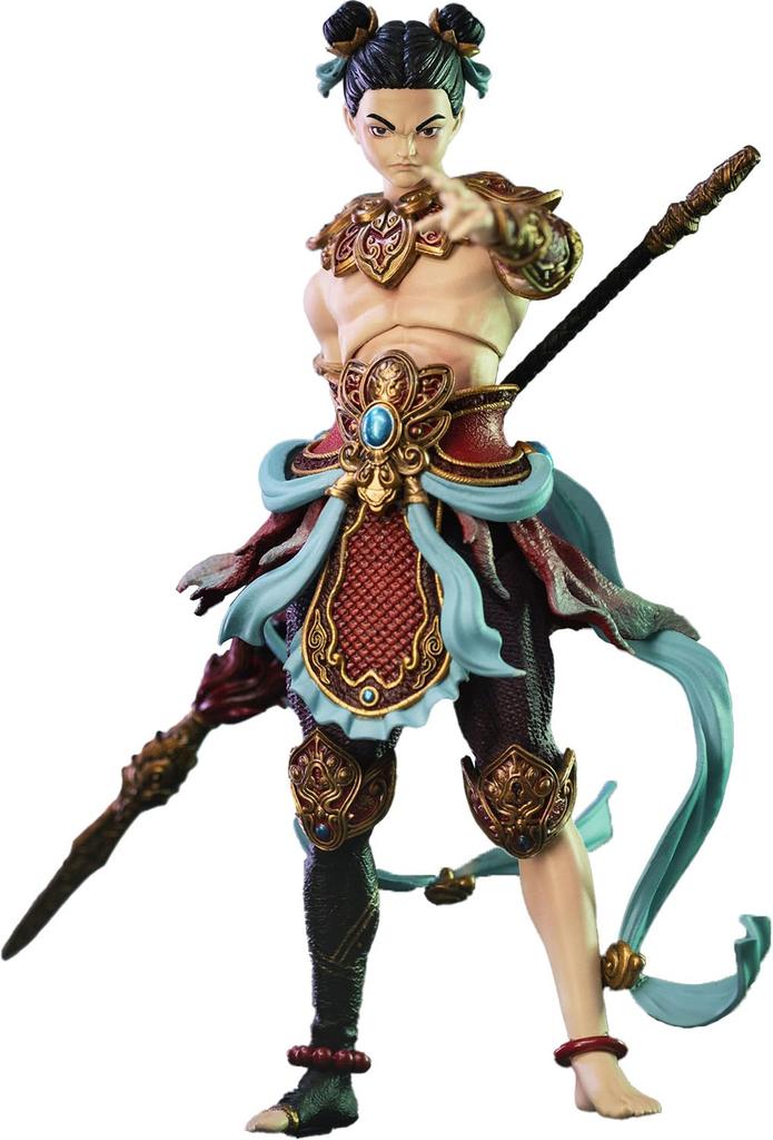 FancyRealm FJ 1A02 Houshin Nata Deluxe Edition Scale PVC Metal Painted Movable Figure 1/12 &