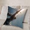 fully armed Medieval Knight Pillow Case Pillow Case Living Room Sofa Cushion Cover Suitable For Home Bedroom Room Decoration