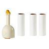 Lint Roller Strong Adhesion Big White Goose Shape Pet Hair Dust Debris Pet Hair Cleaning Roller with Dust-Proof Cover Cleaning Tool