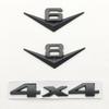 Metal Chrome Black Car Badge V6 Sticker V8 Emblem 4x4 Logo Fender Trunk Decal Accessories For JEEP Cherokee Wrangler WJ WK Grand ALX1