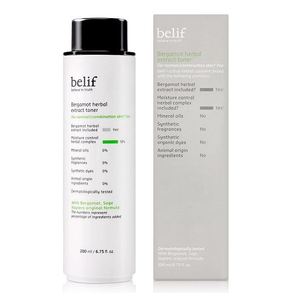 [belif] belif Bergamot Herbal Extract Toner 200ml / Refreshing Moisturizing Toner (P003630090)