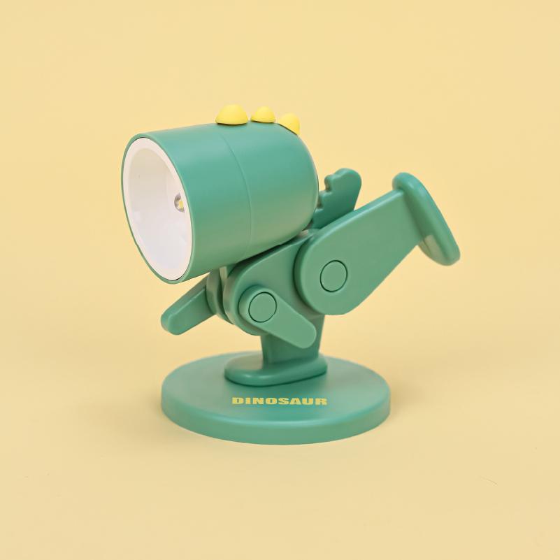 Creative Mini Led Desk Lamp Cartoon Folding Table Lamp Kids Room Bedroom Reading Book Light DIY Desktop Ornament Holiday Gifts