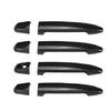 Poignée de porte chromée en fibre de carbone pour Toyota Premio Allion T260 2008~, accessoires de style automobile