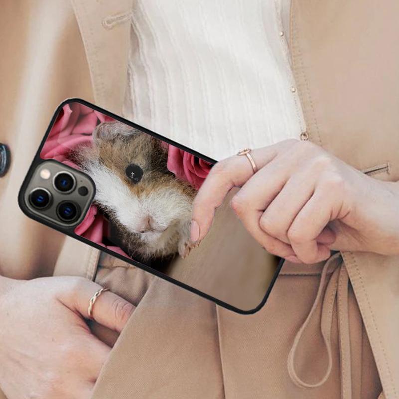Creative Simple Cute Guinea Pig Magnetic Phone Case For APPLE iPhone 17 Air 16 14 13 12 Pro Max 15 Plus Wireless MagSafe Cover