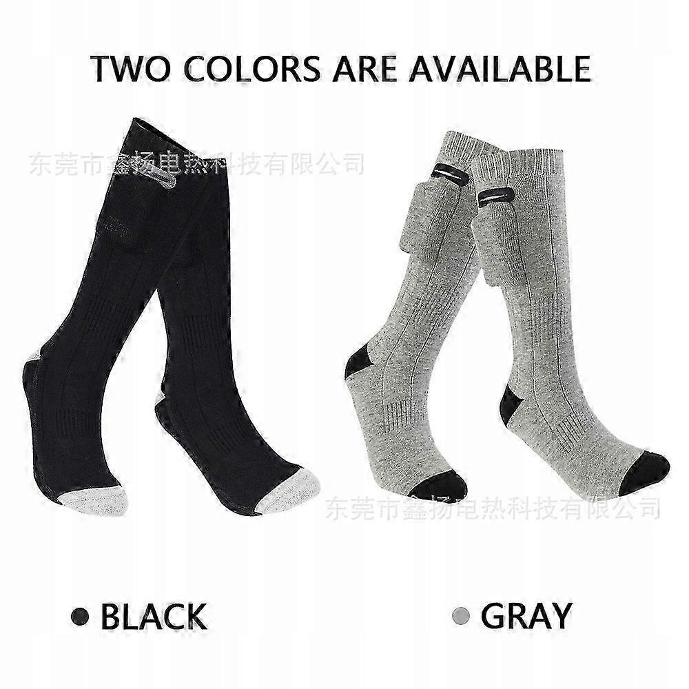 Heated Electric Socks 4000mah Rechargeable Yaoy