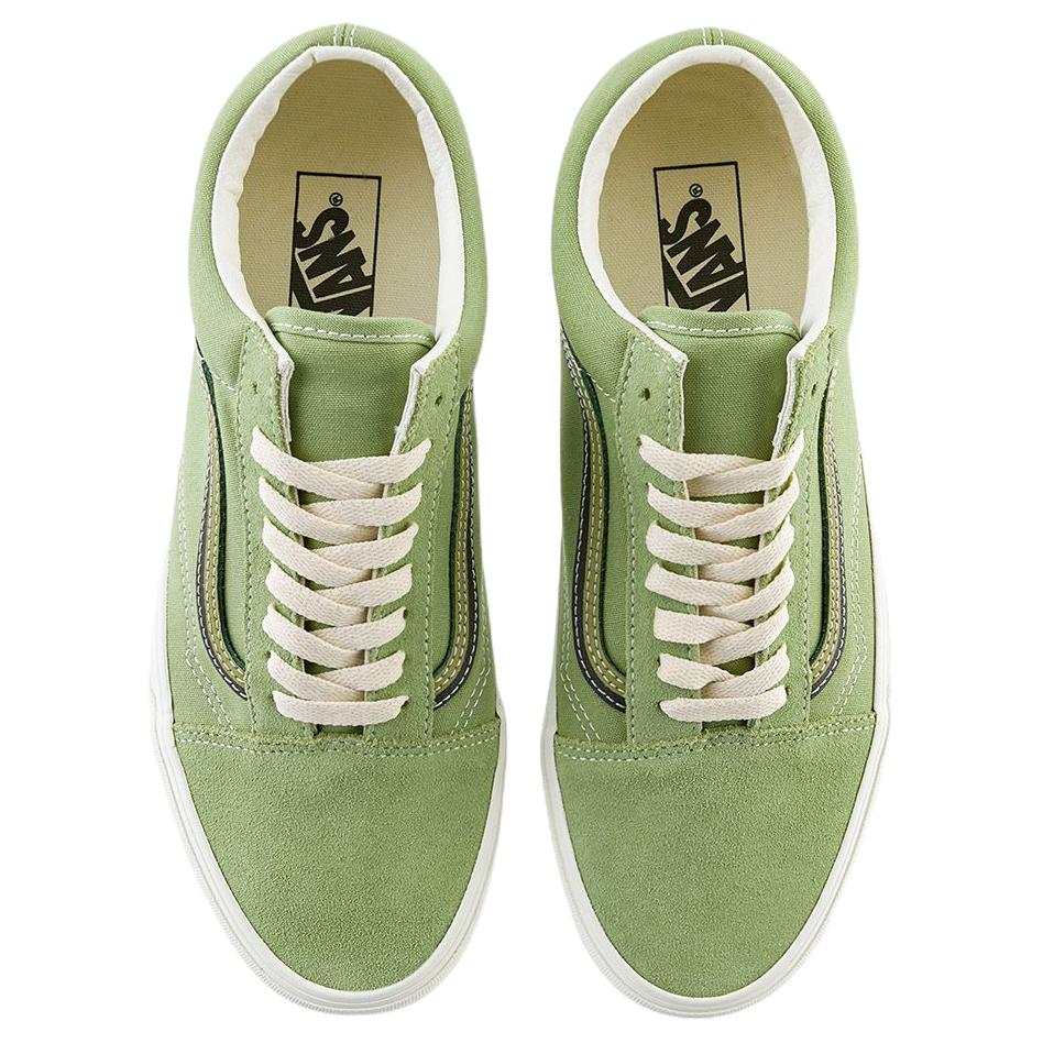Vans Old Skool Comfortable Versatile Low-Top Skate Shoes Unisex sneaker Green VN000EG8GIS