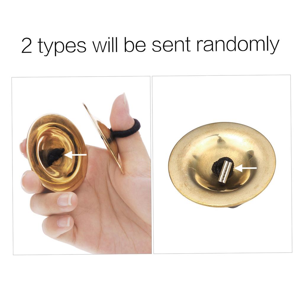 Pilvo šokių auksiniai pirštų cimbolai muzikos instrumentas