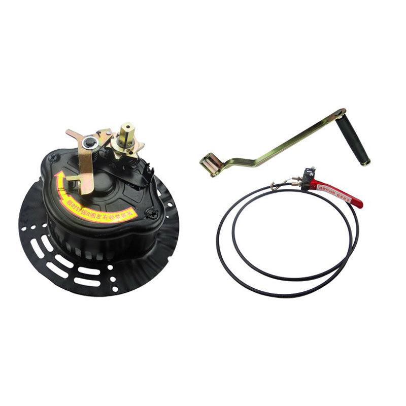 Hand-Cranked Mini Tiller Starter for 170F, 178F, 186F Air-Cooled Diesel Engines