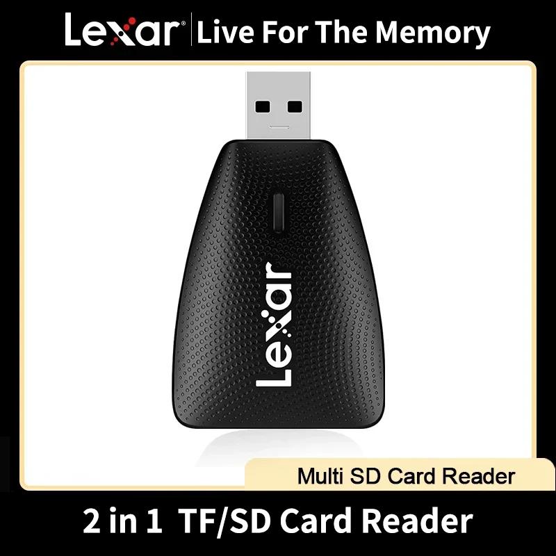 Lexar Card Reader USB 3.1 for SD Micro SD TF Memory Card Adapter for PC Smart microsd Memory Card reader SD Card Adapter