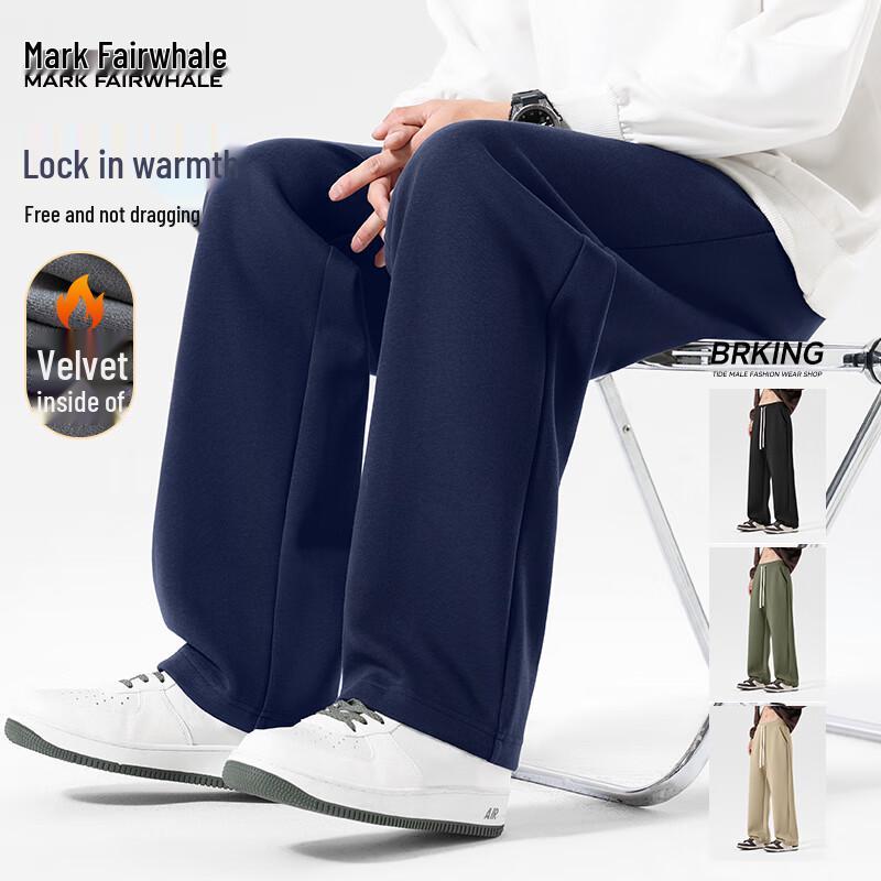 Mark Fairwhale Men's Heavyweight Straight Casual Sweatpants