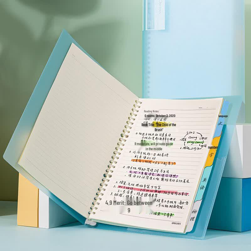 Deli Refillable Loose-Leaf Notebook