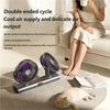 HOMEFISH New Dual Head Fan Home Desktop USB Charging 3-speed Fan Outdoor Camping Desktop Lighting Fan