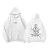 Stray Kids Bluza z kapturem DOMINATE World Tour ATE Album - Unisex z nadrukiem gotyckich skrzydeł, Bluza wkładana, Casualowy streetwear dla fanów Kpopu