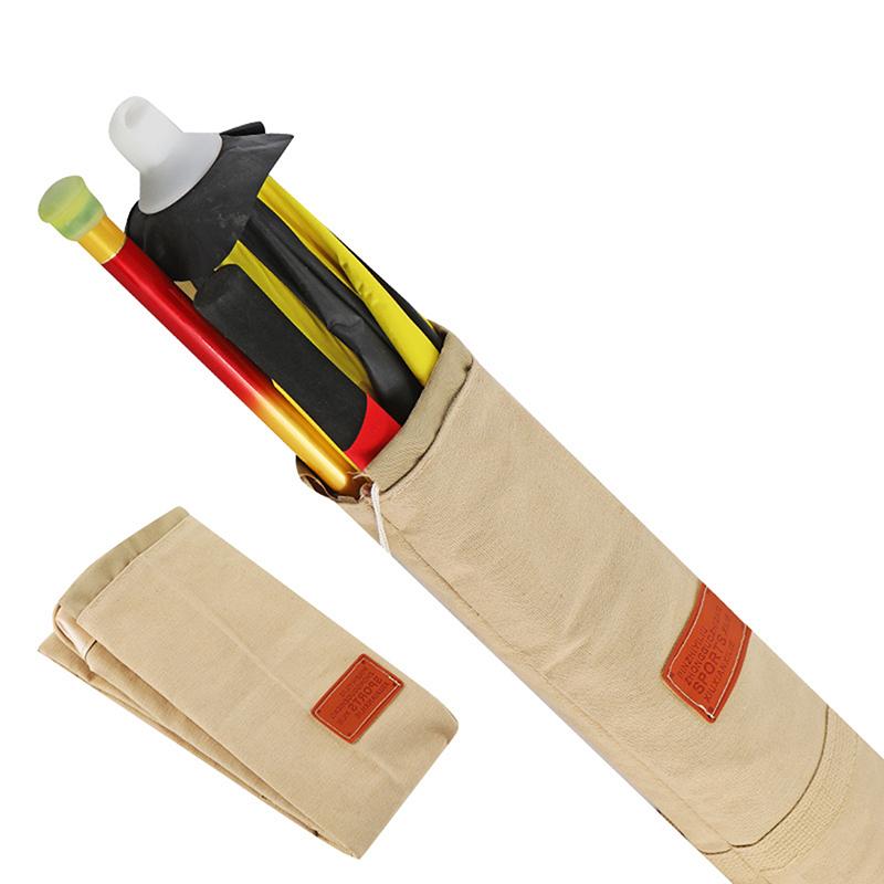 120/130/140Cm Canvas Fishing Rod Bag Waterproof Fishing Rod Umbrella Tackle Gear Storage Case Folding Portable Shoulder Bags