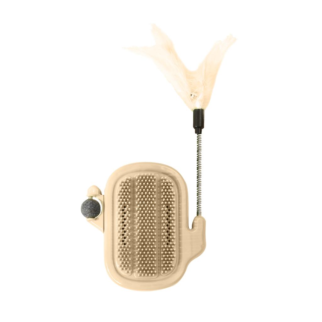 Cat Itching Tool Cat Teaser And Catnip Safe Pp Material Soft Comb Table Leg Strap Toy Brushing Hair Tool Of Cats Indoor Cat Toys
