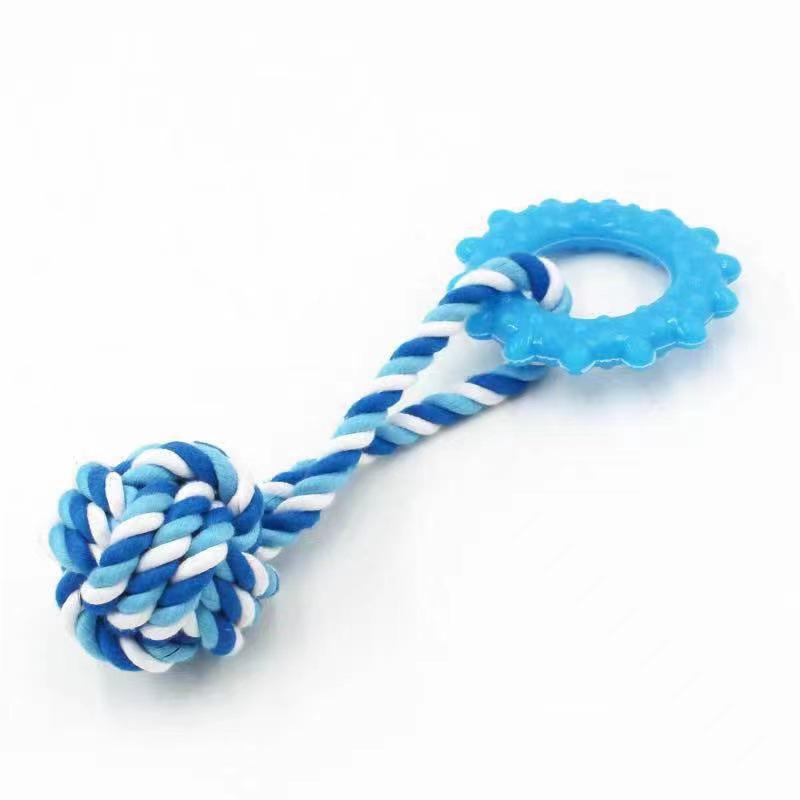 TPR Sound Teething Toy - Bite-Resistant Pet Toy for Small, Medium, and Large Dogs