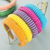 Hair Bands Women'S Baroque Sponge Thickened Headband Hair Accessories