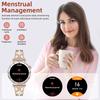 Voice Calling Smart Watch Fashion Diamond Lady Wristwatch AMOLED Always On Display Health Monitor Women Fitness Smartwatch