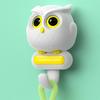 Fashion Blinking Owl-Shape Hook Multipurpose Key Chain Hanging Hook Wall Storage Rack Kitchen Bathroom Organizer