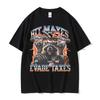 Funny I Only Take Creatine Gym Meme Graphic T-shirts Men's Oversized High Quality T-shirt Male Fashion Casual T Shirt Streetwear