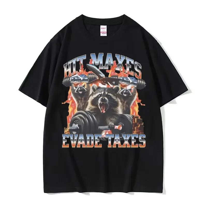 Funny I Only Take Creatine Gym Meme Graphic T-shirts Men's Oversized High Quality T-shirt Male Fashion Casual T Shirt Streetwear