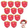 6PCS DIY Sponge Rollers Curlers Bouncy Curling Hair Long Hairs Strawberry Head Hair Curler Hair Styling Tools