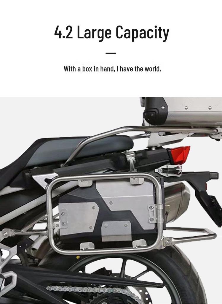 BMW R1200GS/R1250GS (2013-2025) Side Rack Toolbox