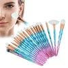 20pcs Makeup Brush Set Professional Foundation Concealer Face Powder Blush Eyeshadow Brushes for Wom