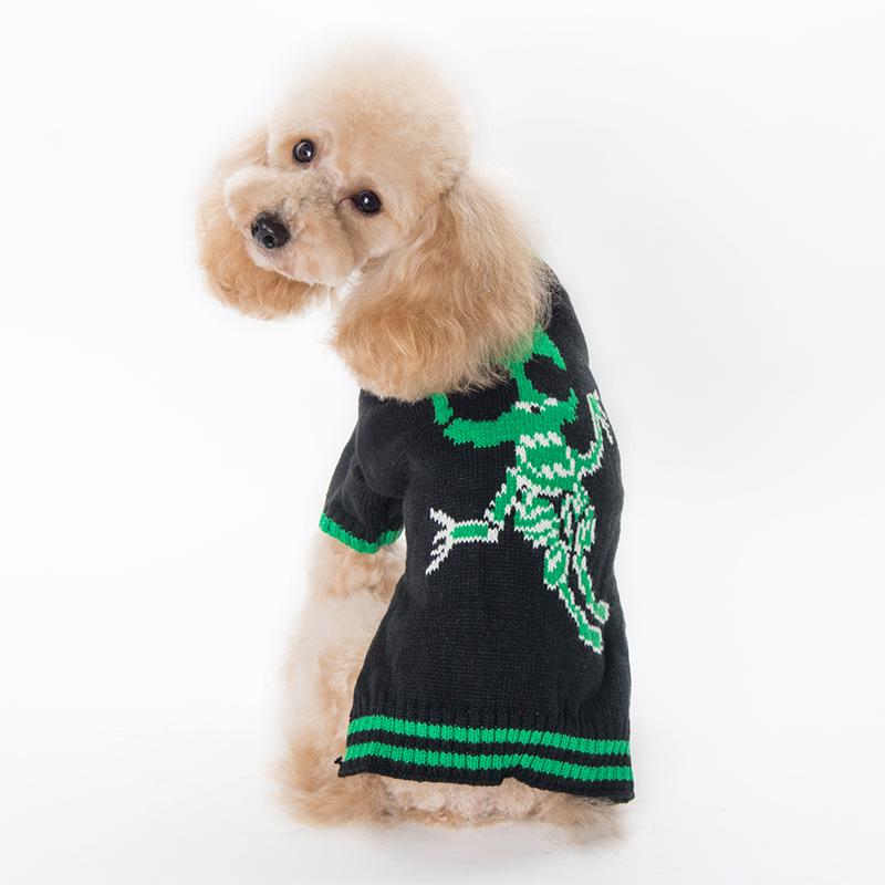 Luxury Halloween Dog Costume Pet Dog Sweater French Bulldog Korea Dog Cat Puppy Pet Sweater Dog Clothes Autumn Winter