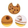 Set of 25 Lovely Cookie Cartoon Embroidery Patches Without Sewing Fabric Decorations for Projects