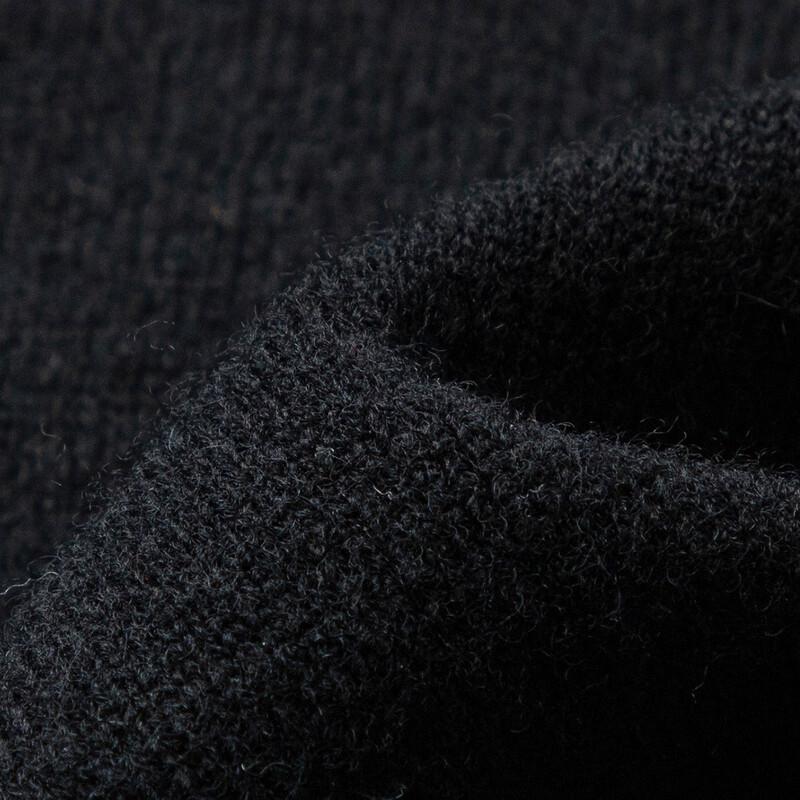 TUHUANG Women's Pure Wool Round Neck Sweater