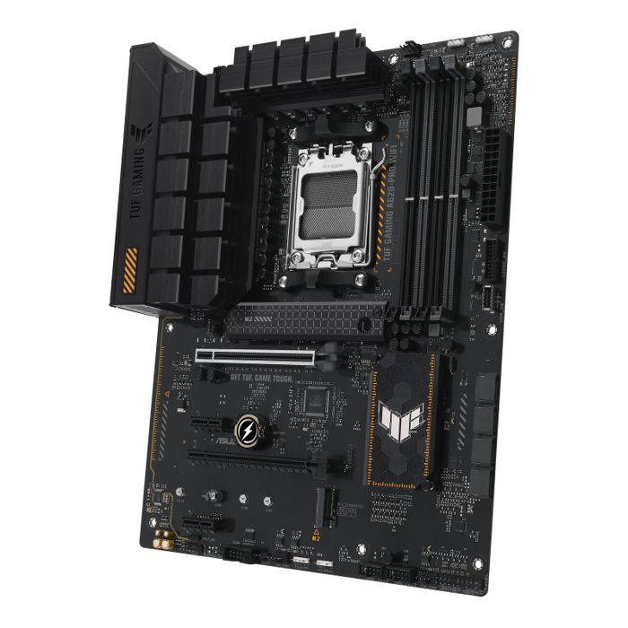 Материнская плата - ASUS - TUF GAMING A620-PRO WIFI - AMD A620 - Сокет AM5 ATX